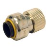 Tectite By Apollo 1/4 in. (3/8 in. O.D.) Chromed Brass Push-To-Connect x 3/8 in. Compression Stop Valve Connector FSBFAU1438